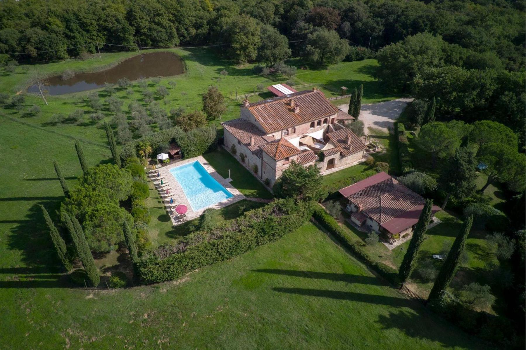 Appartamento La Cantina Rapolano Terme Eksteriør billede
