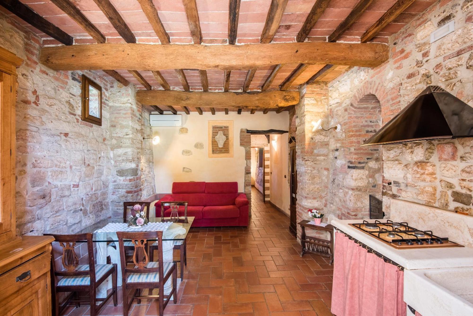 Appartamento La Cantina Rapolano Terme Eksteriør billede