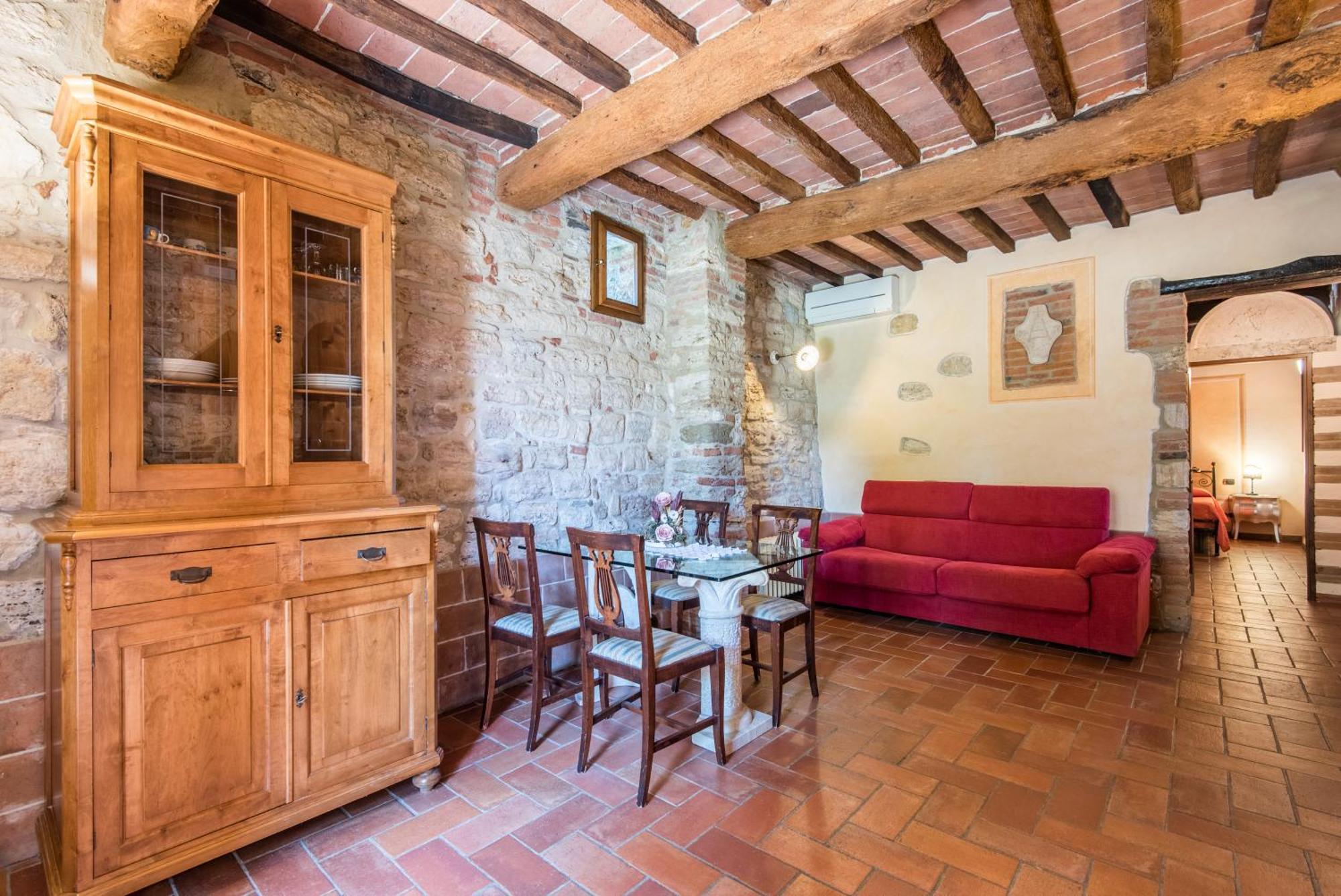 Appartamento La Cantina Rapolano Terme Eksteriør billede
