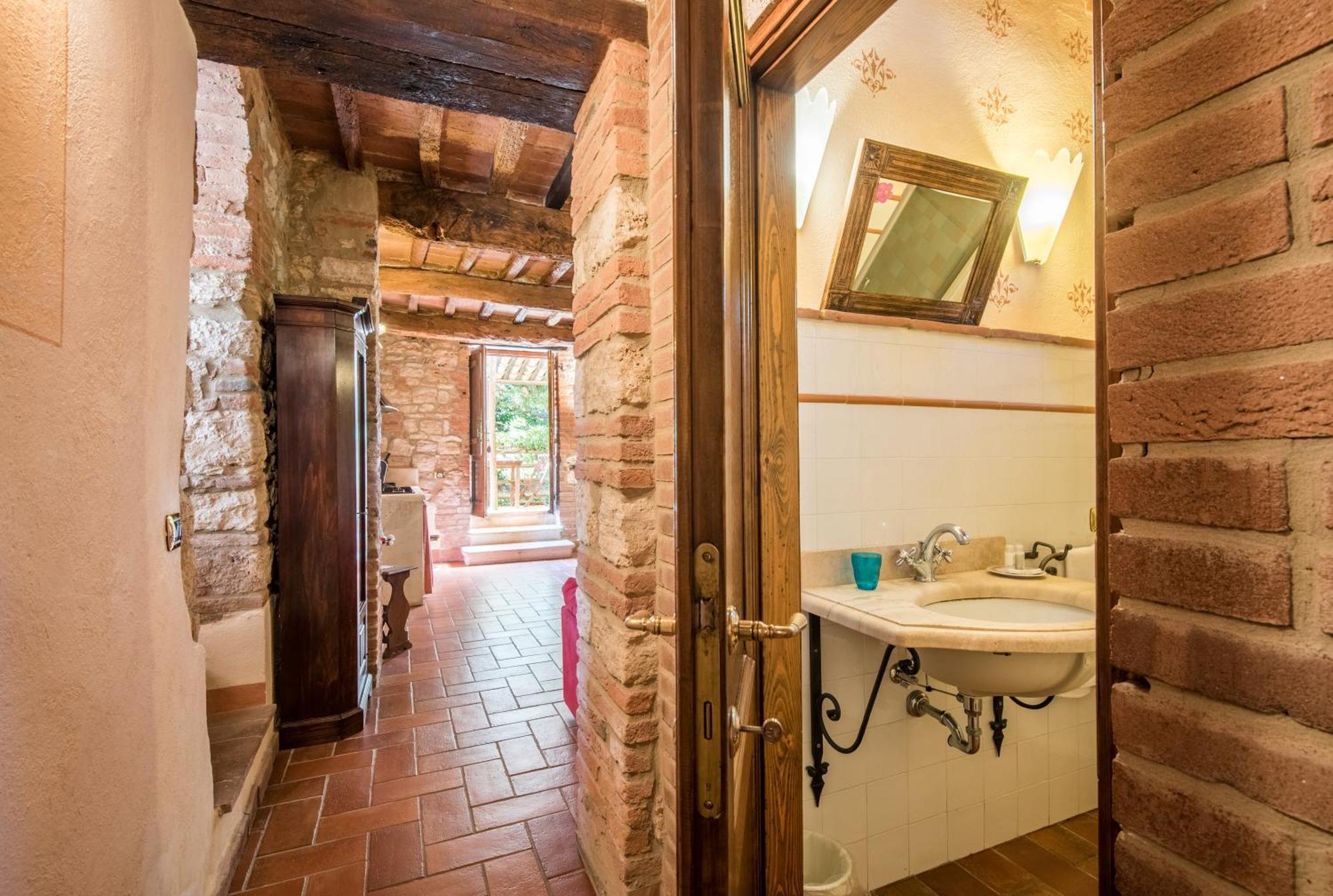 Appartamento La Cantina Rapolano Terme Eksteriør billede