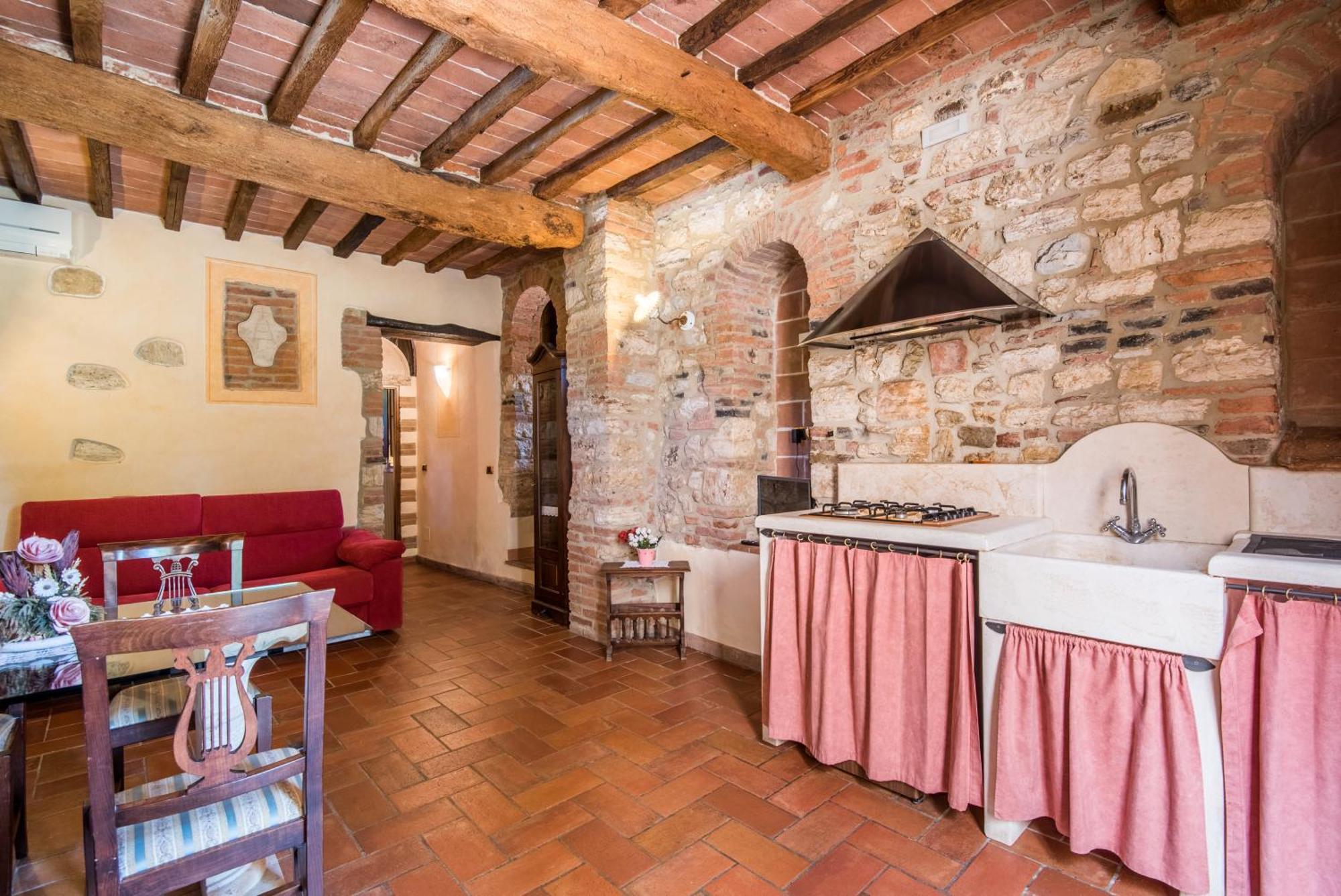 Appartamento La Cantina Rapolano Terme Eksteriør billede